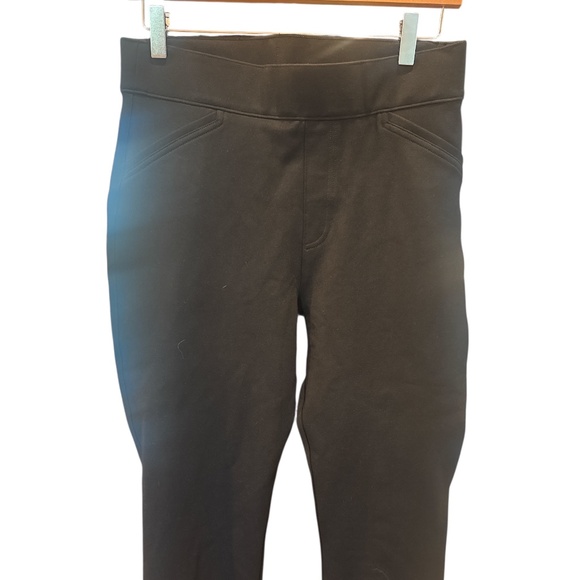 SPANX The Perfect Pant Ankle Back Seam Skinny Ponte Pants, Classic Black, LP‎ - Picture 1 of 11